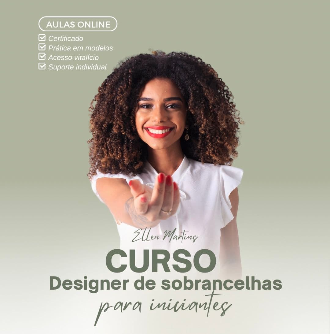 Curso Designer de Sobrancelhas Profissional