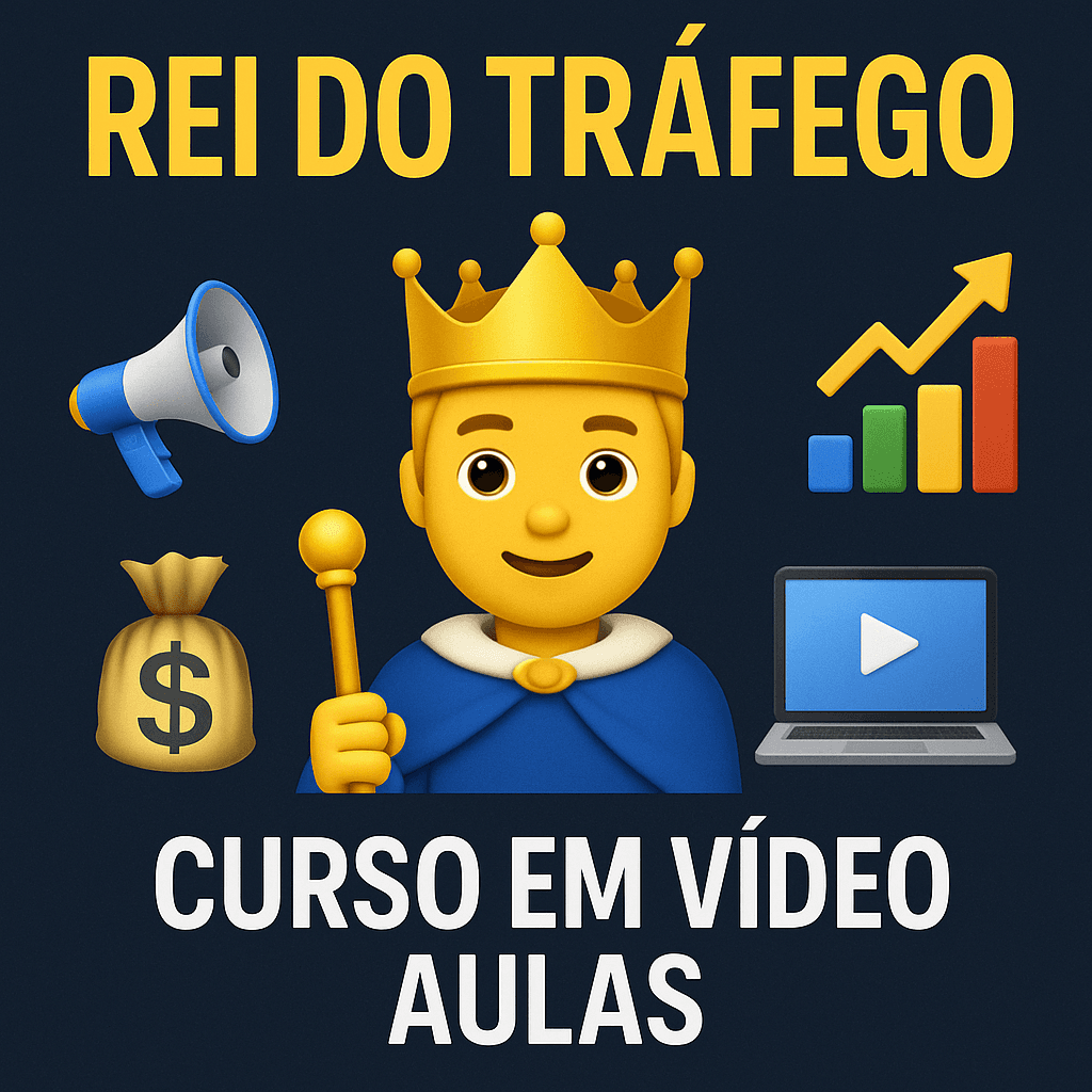 👑 REI DO TRÁFEGO - Curso em Vídeo Aulas 🚀💻