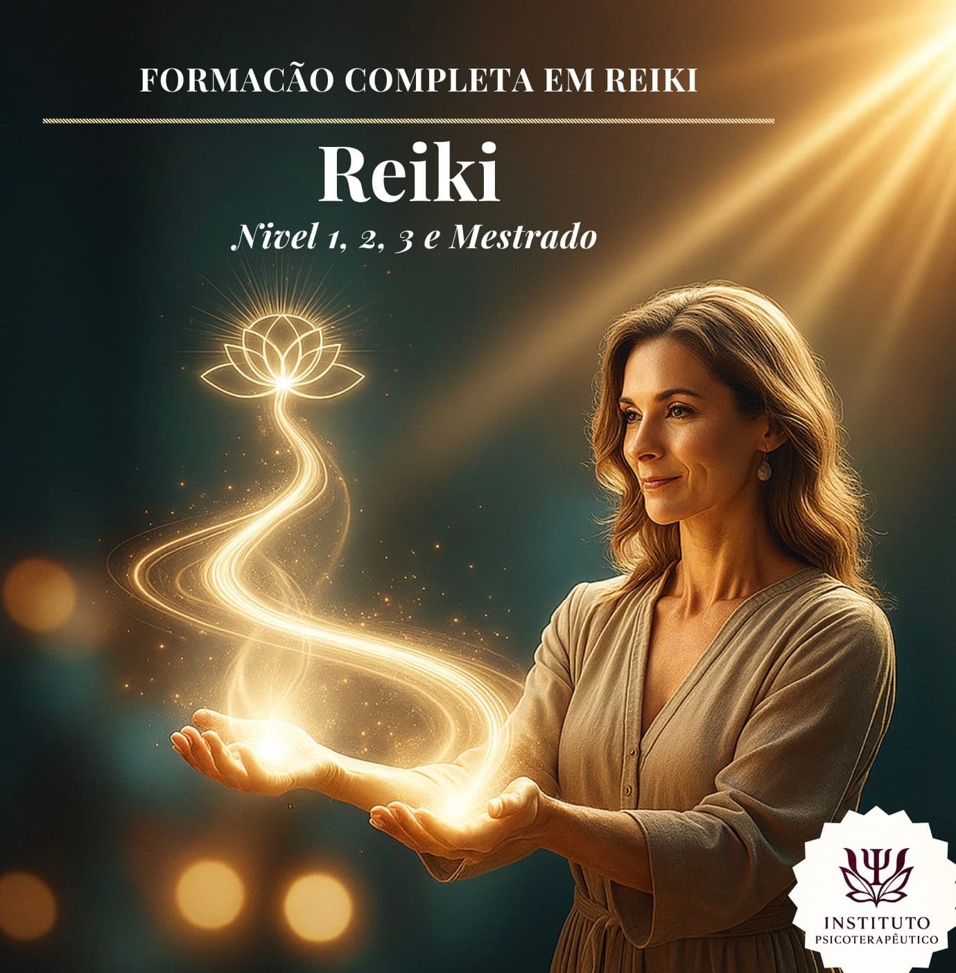 Formação Completa em Reiki: Torne-se um Terapeuta Reikiano de Sucesso