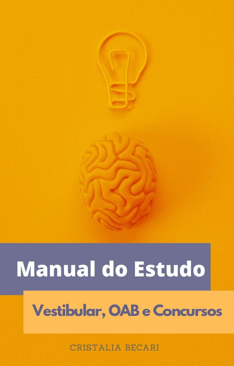Manual do Estudo - Vestibular, OAB e Concursos