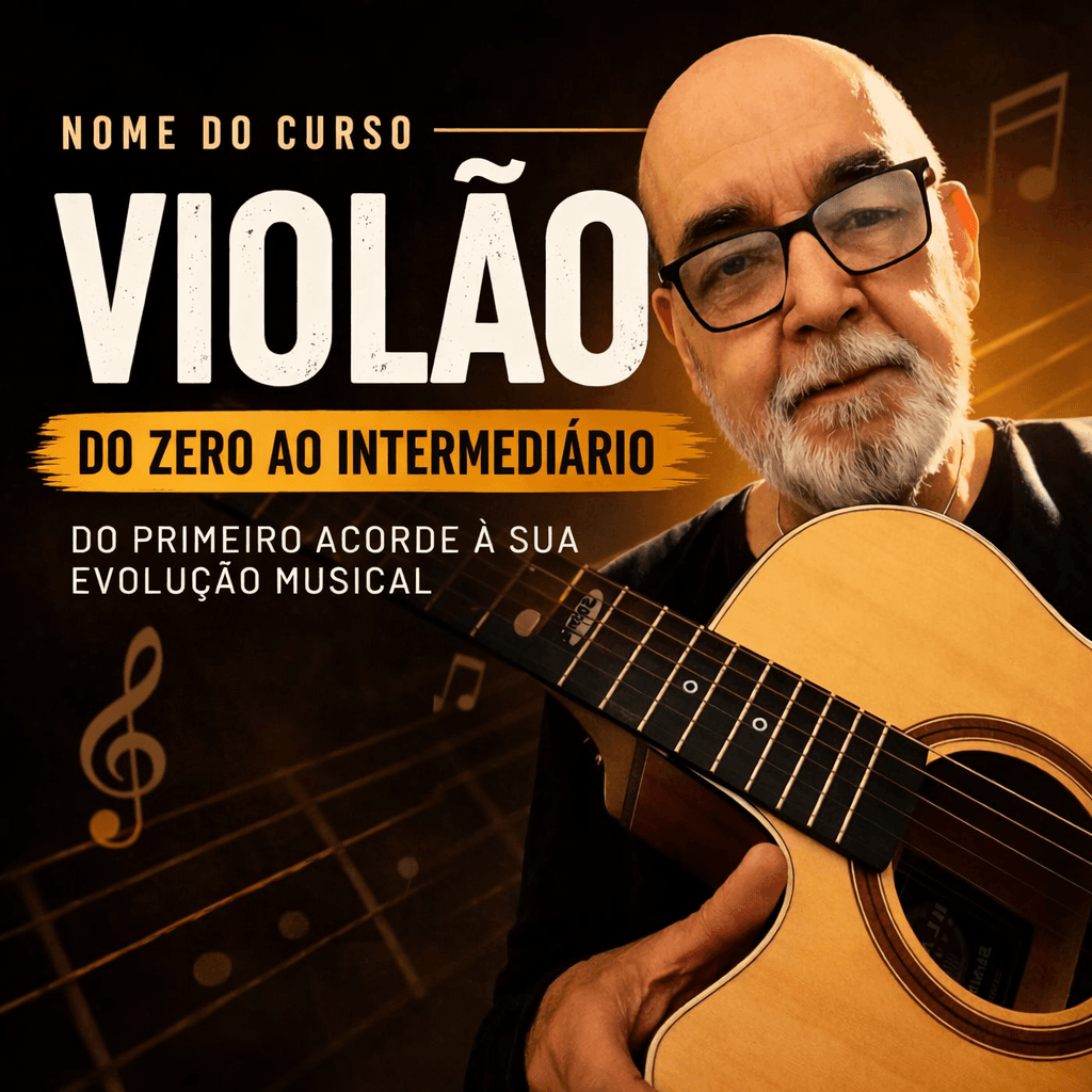 Curso de violão do zero ao intermediário