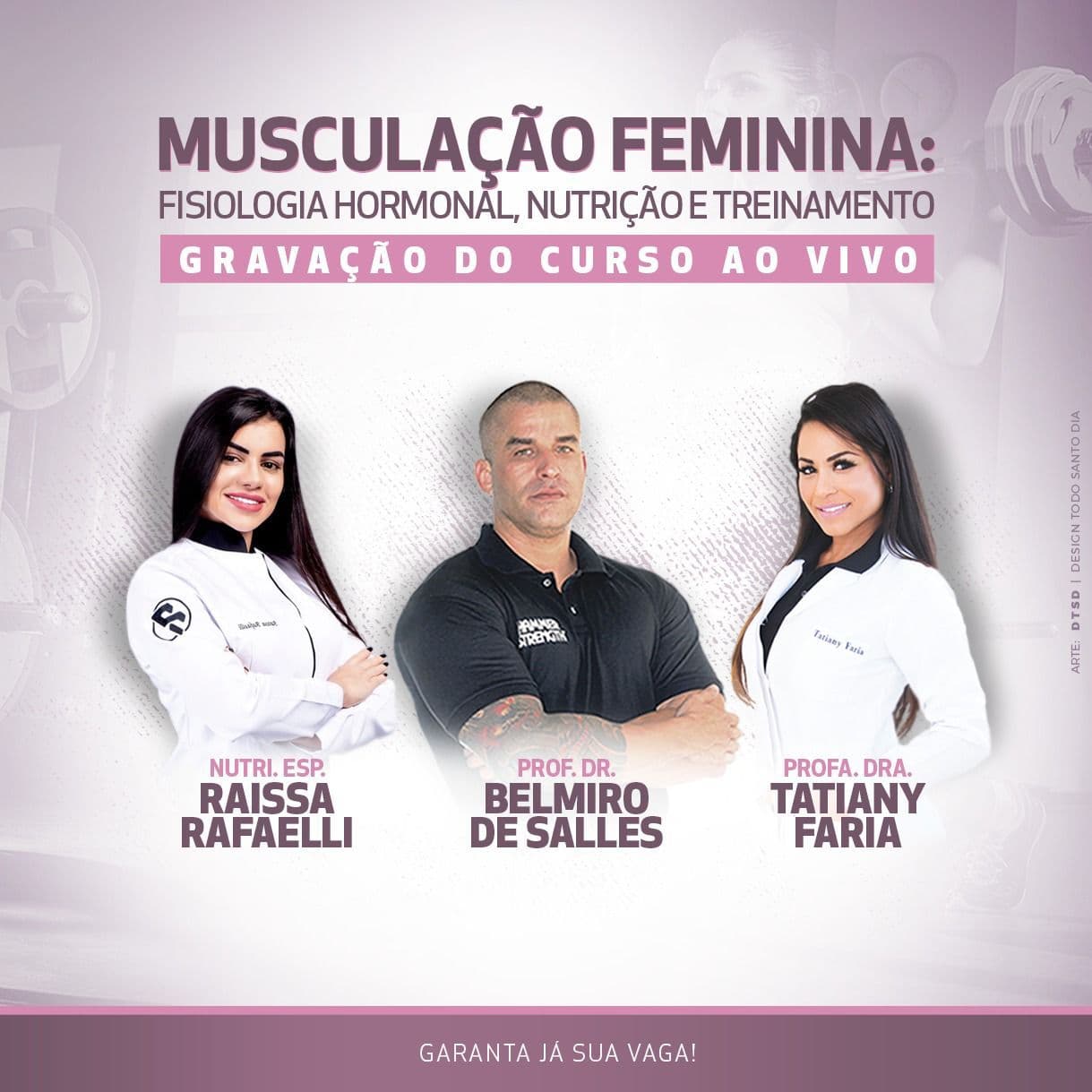 Musculação Feminina: Fisiologia Hormonal, Nutrição e Treinamento: Curso Gravado