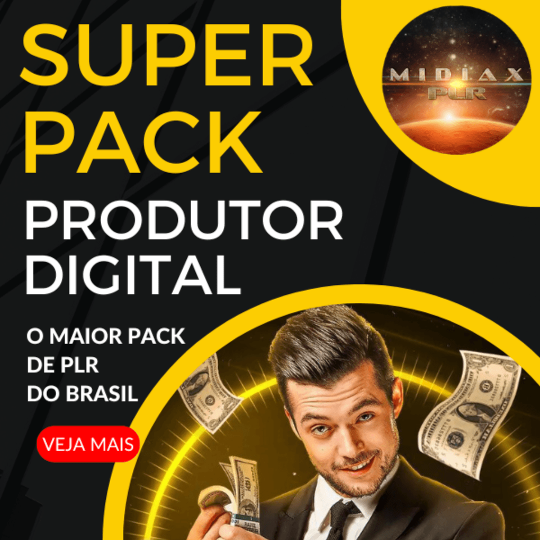SUPER PACK PRODUTOR DIGITAL-PLR 2.0 + 15 BÔNUS