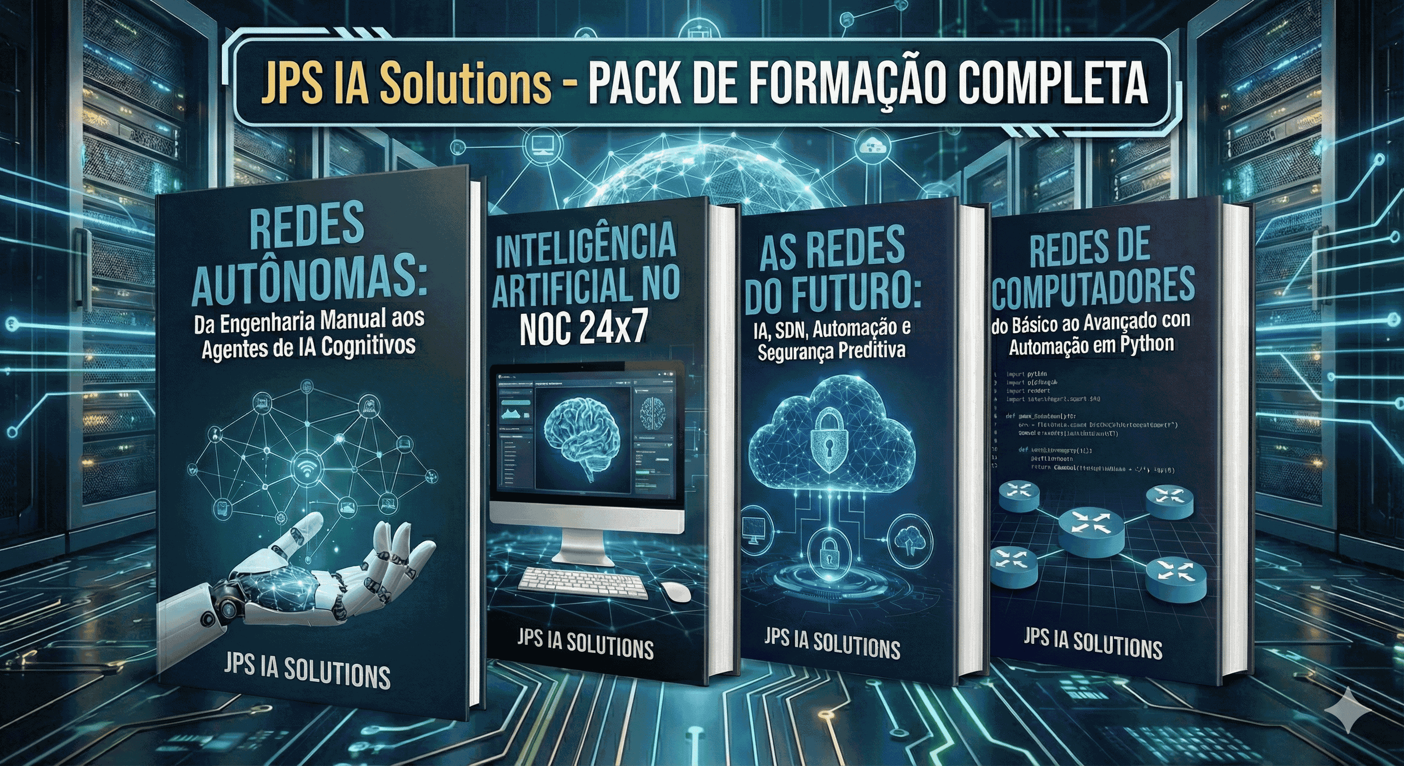 Pack Especial JPS IA Solutions - Formação Redes Autônomas & IA