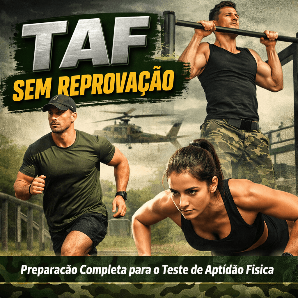 Supere o TAF: Treinamento Adaptado para Concursos Militares e de Segurança