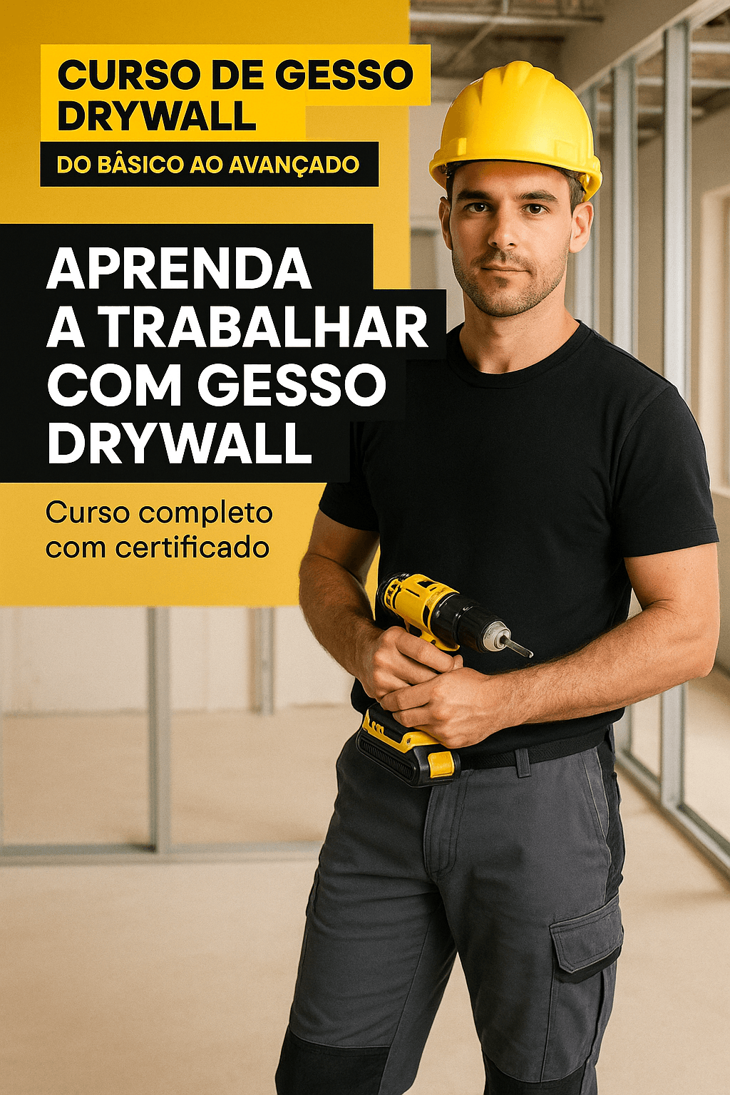 Curso de gesso drywall