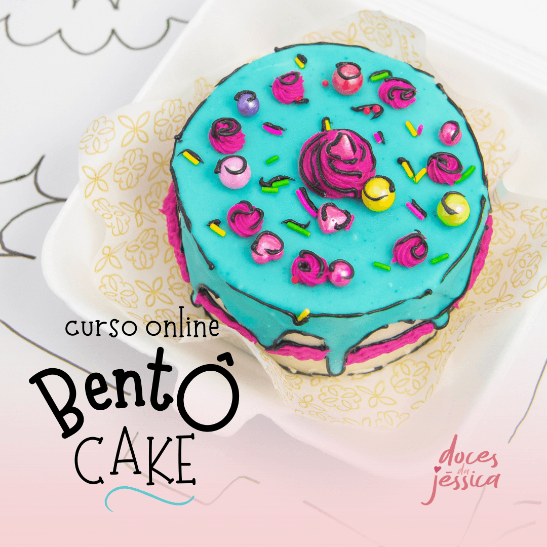 Bentô Cakes para Todos: Aprenda a Fazer Bolos Decorativos