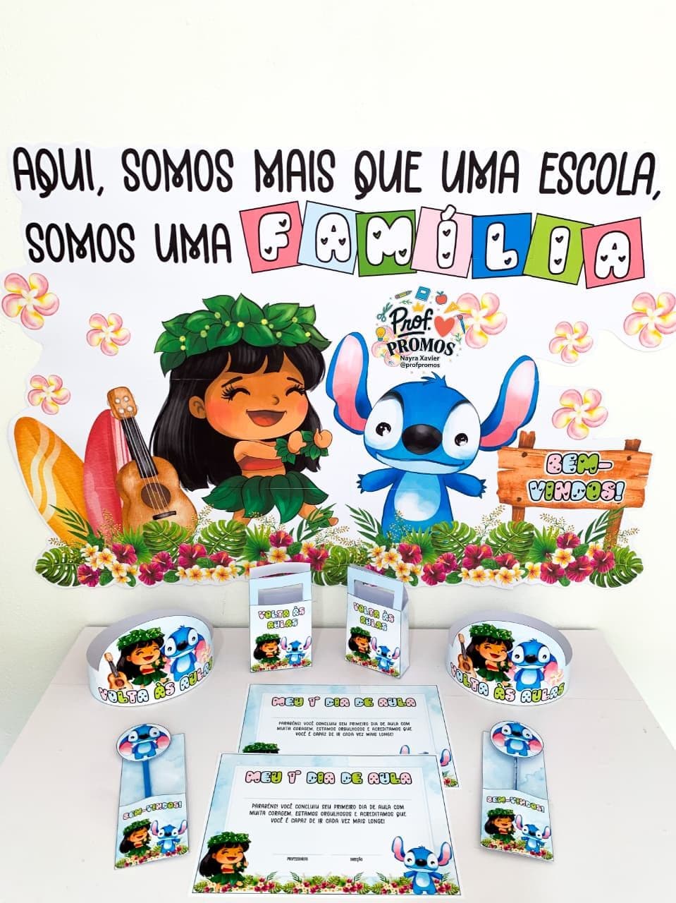 Kit Volta às Aulas – Tema Stitch!