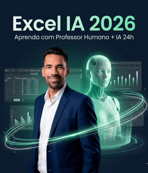 Excel IA 2026 – Curso Completo com Professor de IA 24h