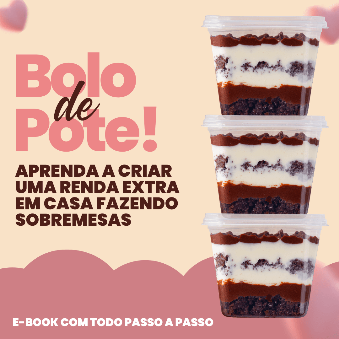 bolo de pote lucrativo