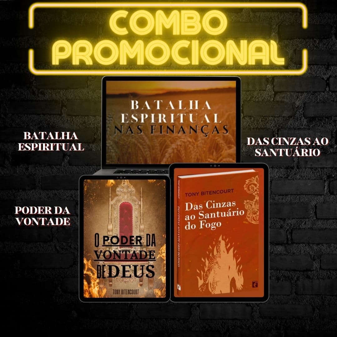 COMBO PROMOCIONAL - Curso Batalha Espiritual nas Finanças Nível 1 + Ebooks
