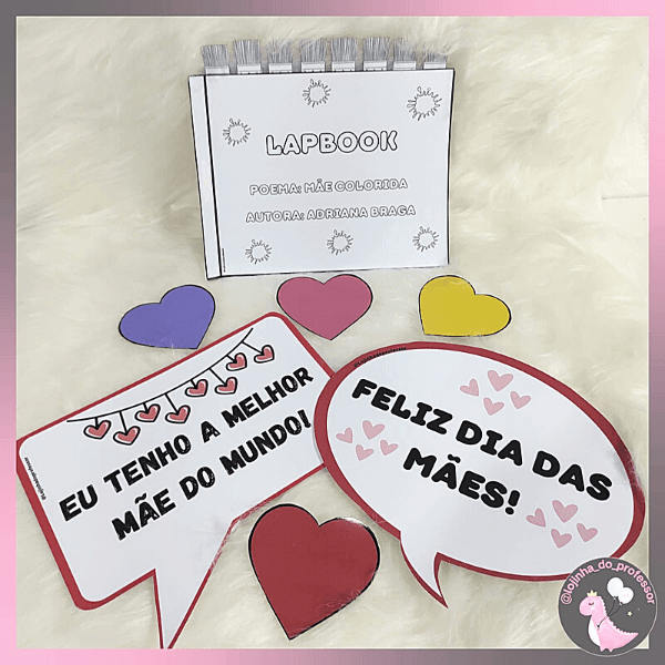 MÃE COLORIDA -LAPBOOK-DIA DAS MÃES