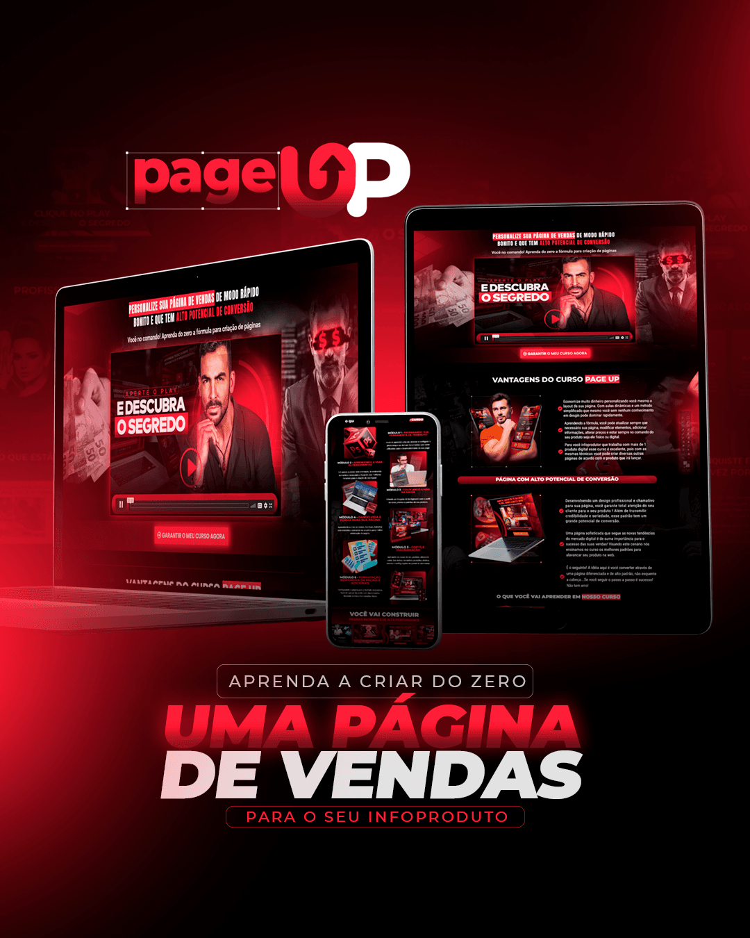 Pages UP / Criando Páginas de vendas