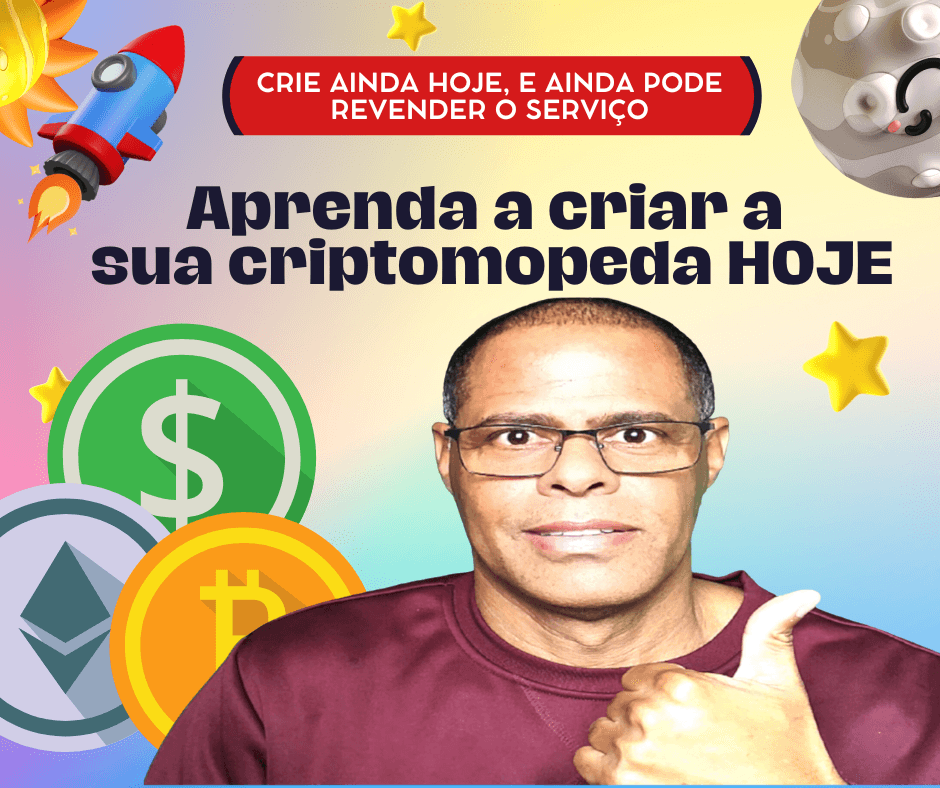 Curso como Criar a sua Criptomoeda hoje pode ate revender este serviço a terceiros