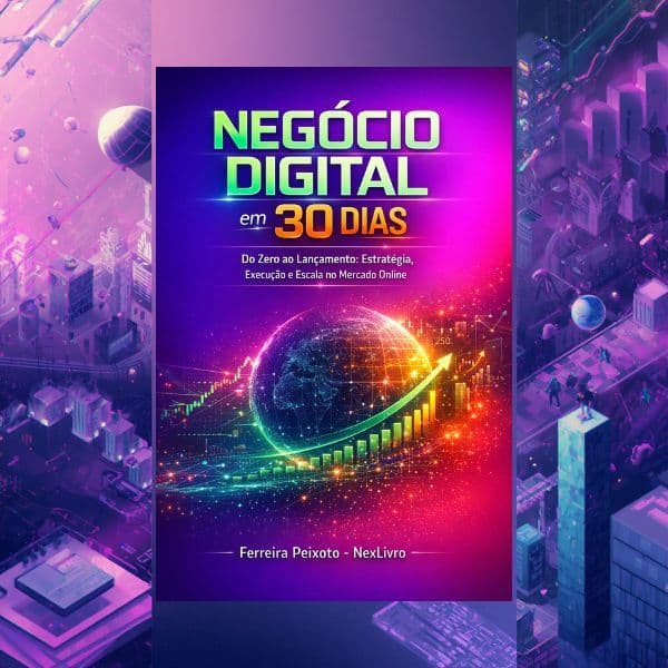 Negócio Digital em 30 Dias: Guia Completo de Empreendedorismo Digital para Criar Produto Digital, Vender Online e Construir Renda na Internet do Zero