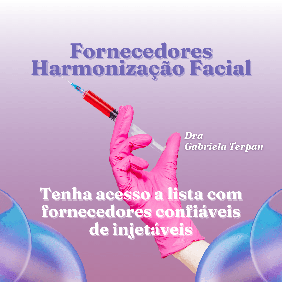 Fornecedores de produtos da Harmonização Facial (botox, preenchimento, bioestimulador de colágeno e muito mais...)
