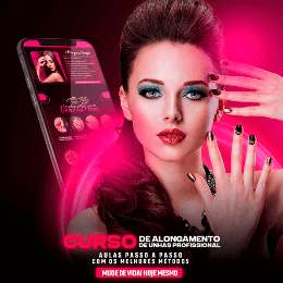 Curso Alongamento de Unhas + Certificado Profissional