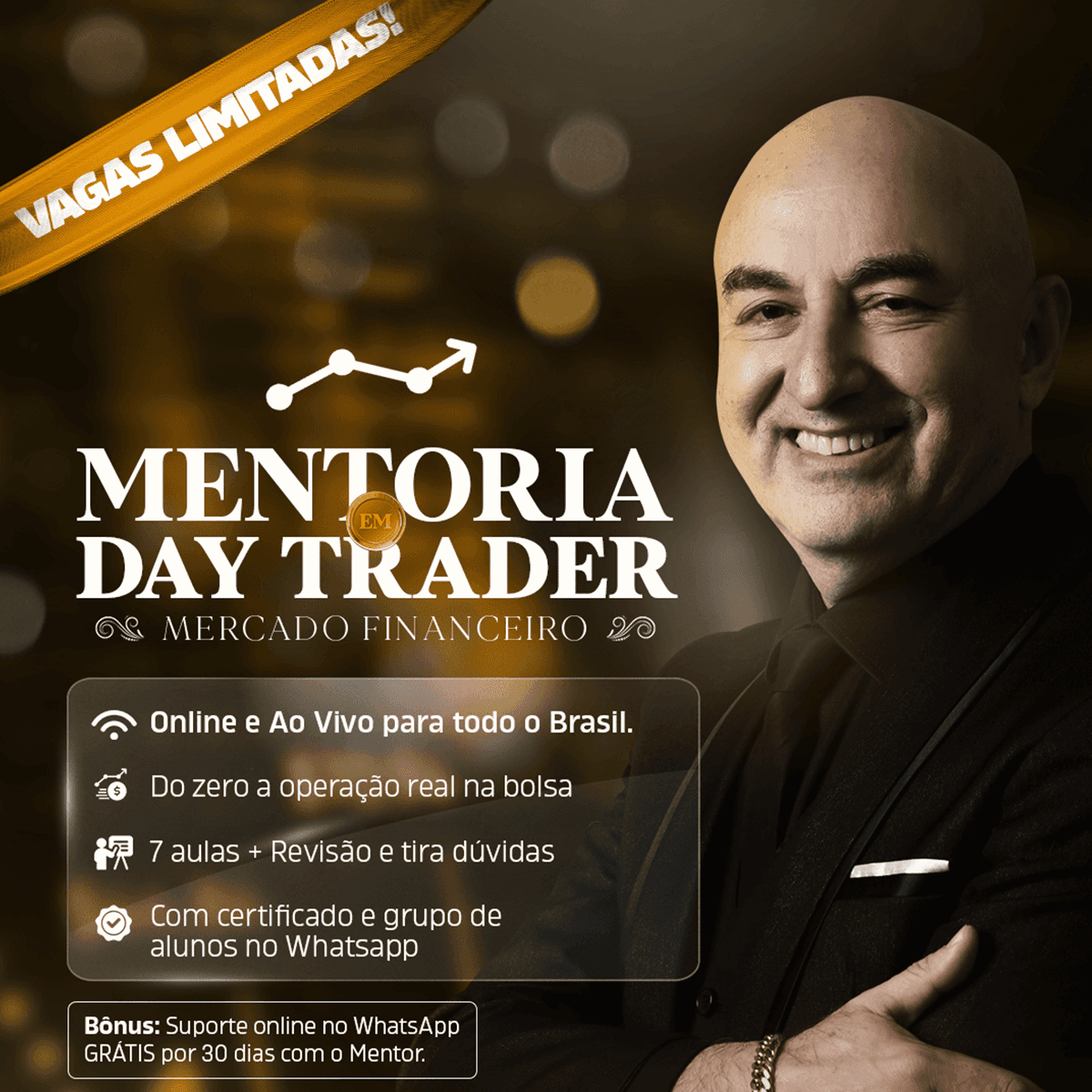 Mentoria em Day Trader – Mercado Financeiro
