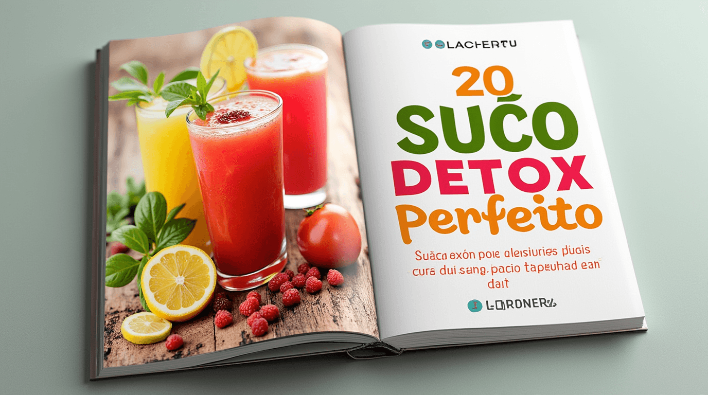 E-Book: 20 Receitas de Suco Detox Perfeito
