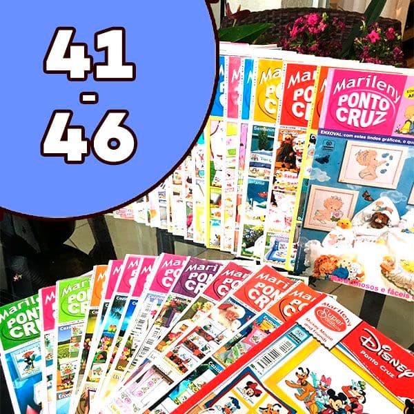 Revista Marileny Ponto Cruz Coleção 41-46