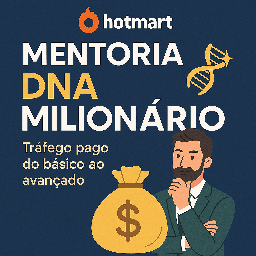 🧠✨ MENTORIA DNA MILIONÁRIO – Tráfego Pago do Básico ao Avançado 🚀💸