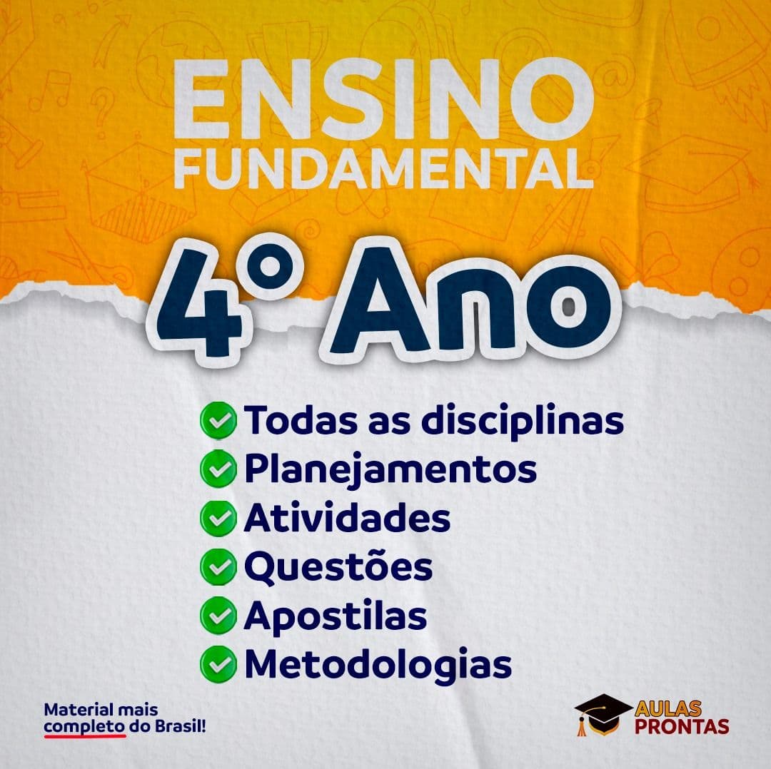4º ANO - PLANEJAMENTOS E ATIVIDADES