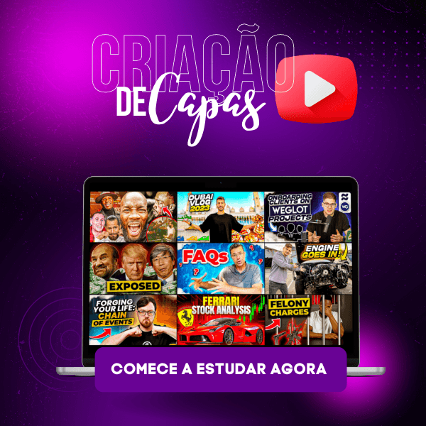 Curso de Criação de Capas para Vídeos