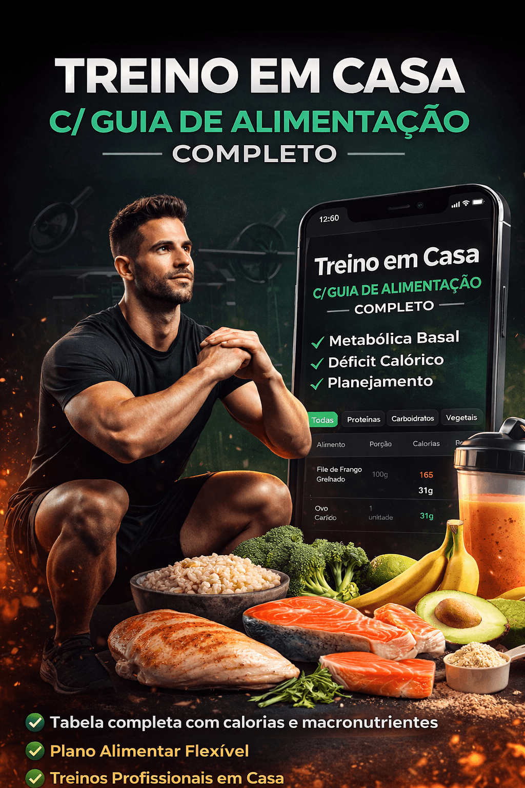 💪 Treine em Casa: Guia Completo para Transformar Seu Corpo 🏋️♂️