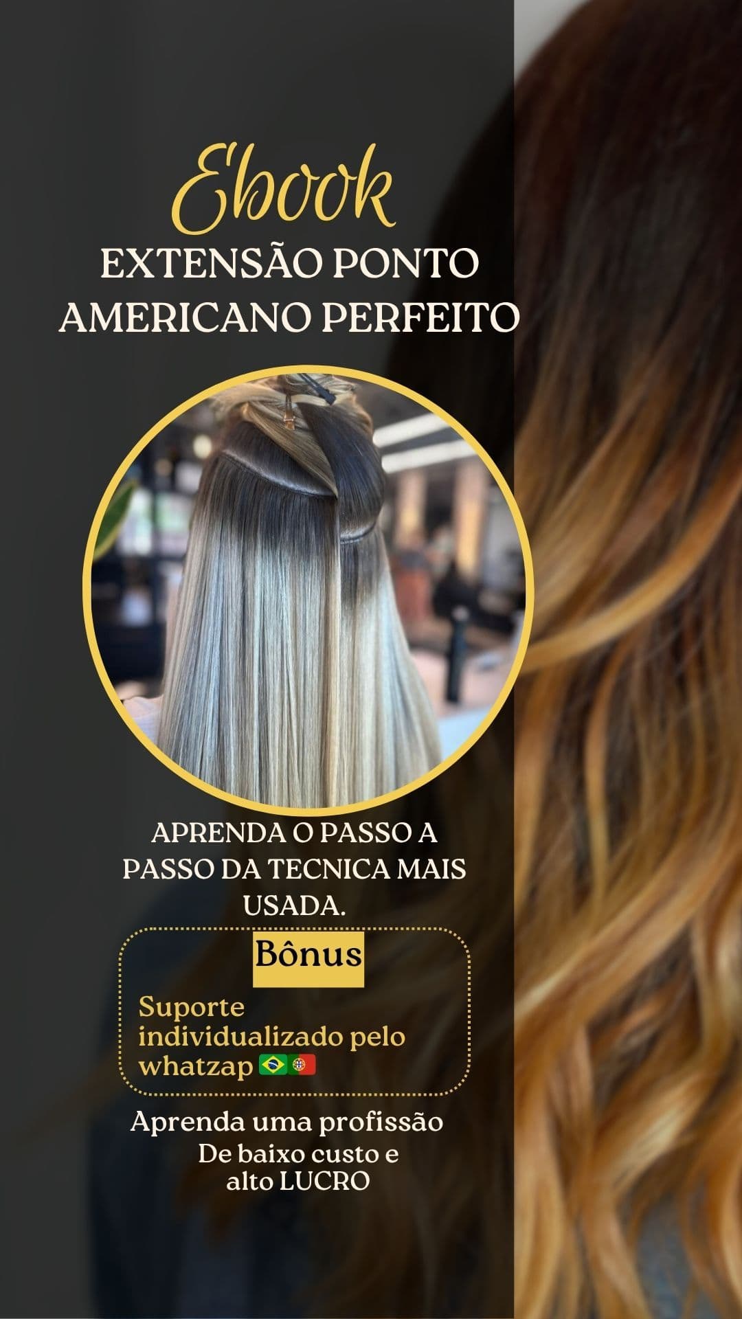 Ebook Passo a Passo para Extensão Ponto americano Perfeito.