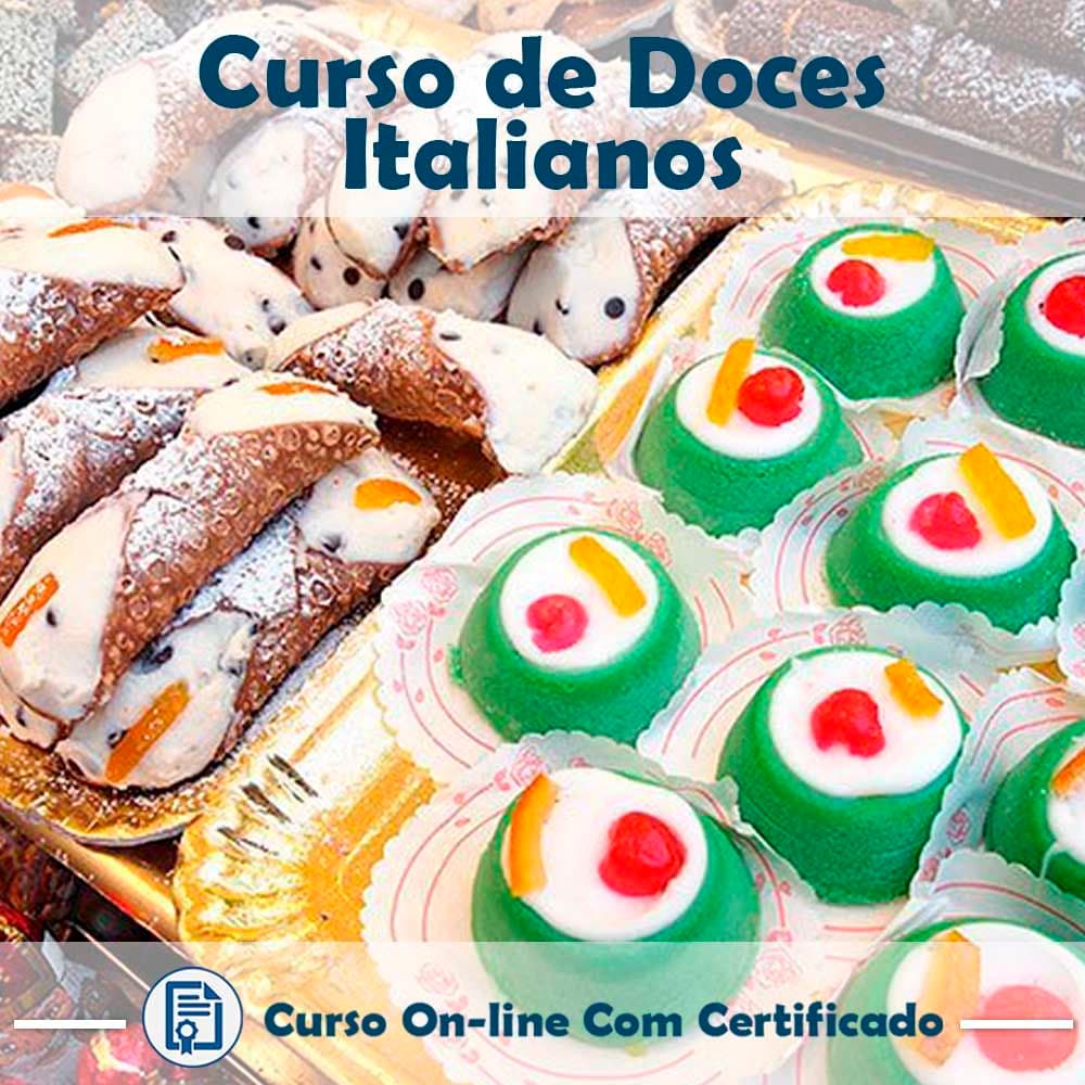 Curso online sobre Doces Italianos