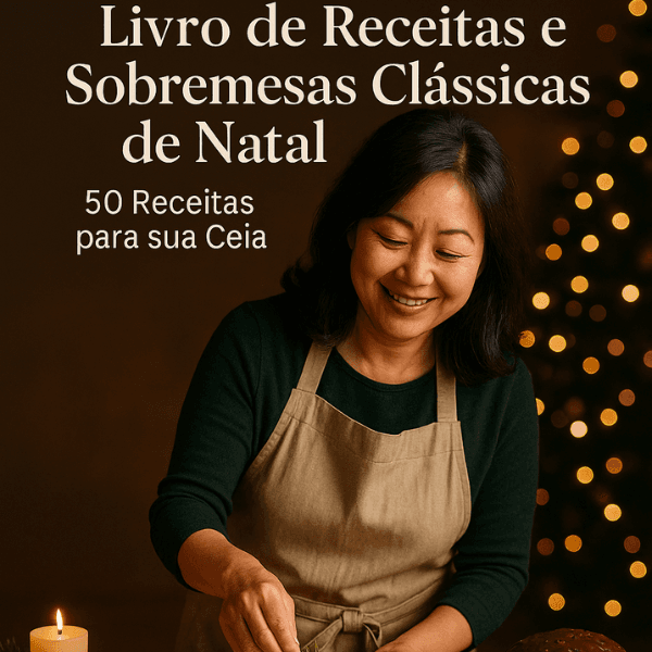 Manual de Receitas e Sobremesas Clássicas de Natal – 50 Receitas para sua Ceia