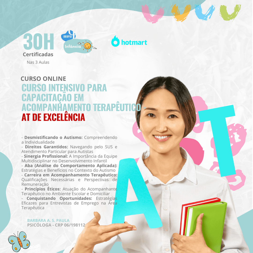 Curso Intensivo Para Capacitação em Acompanhamento Terapêutico - AT de Excelência