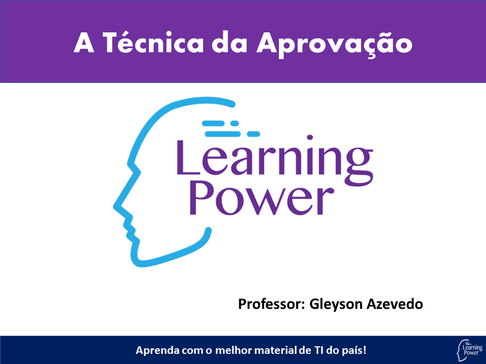 A Técnica da Aprovação