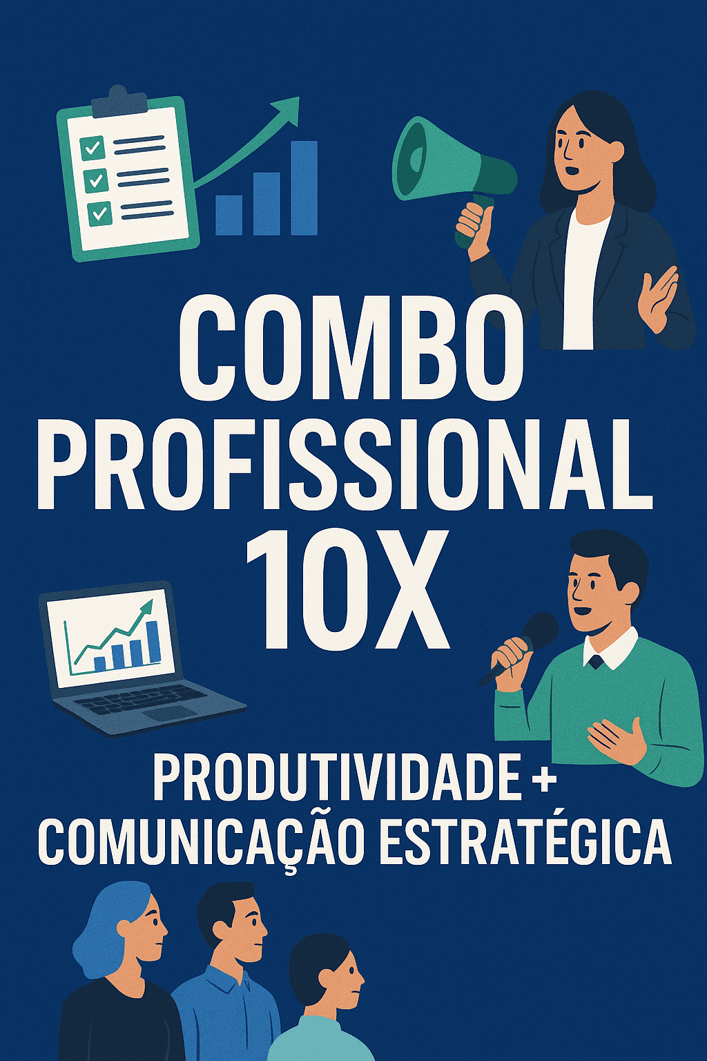 Combo Profissional 10X: Produtividade, Comunicação e Alta Performance