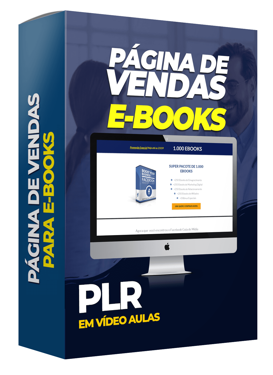 Curso páginas de conversão para e-books