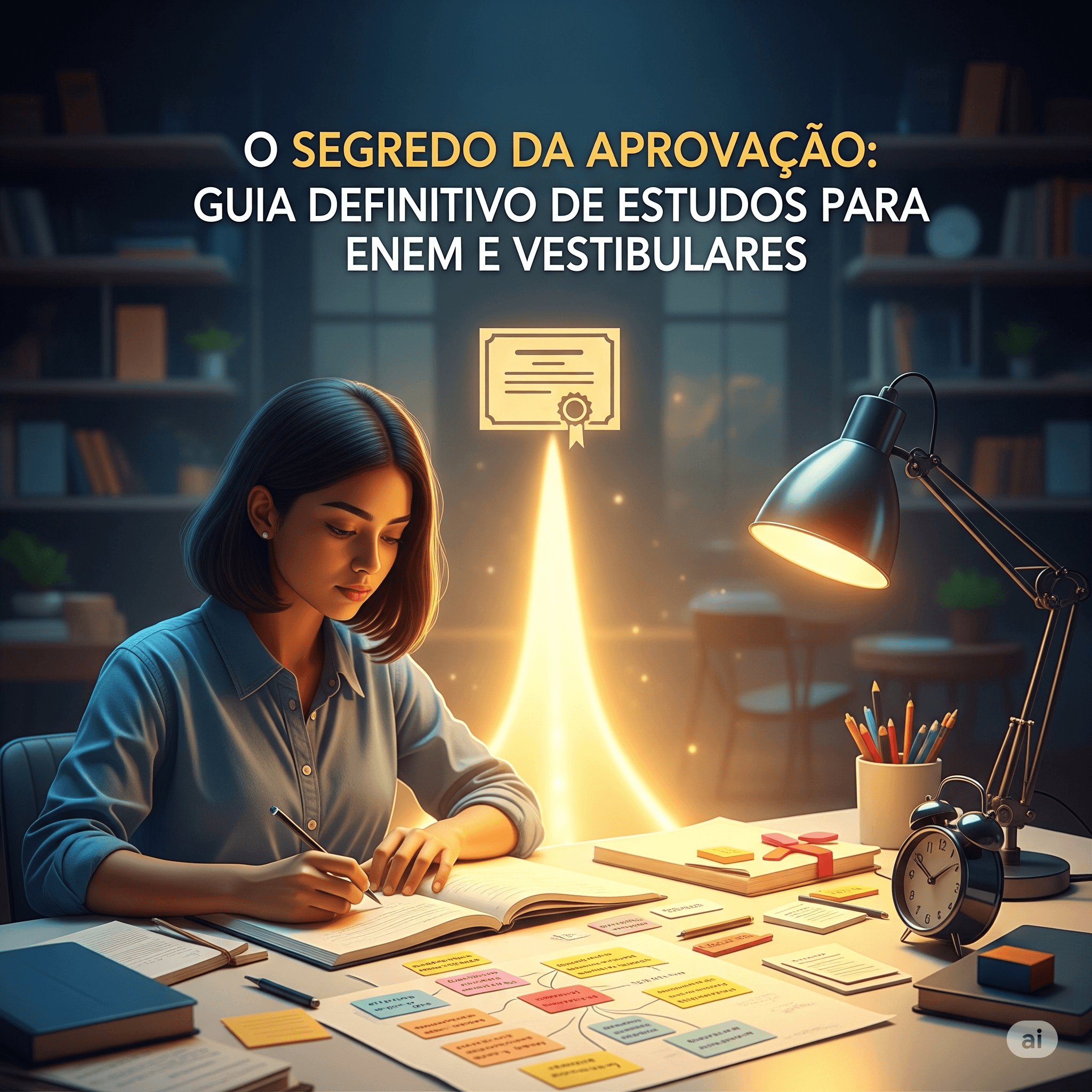 O Segredo da Aprovação: Guia Definitivo de Estudos para ENEM e Vestibulares