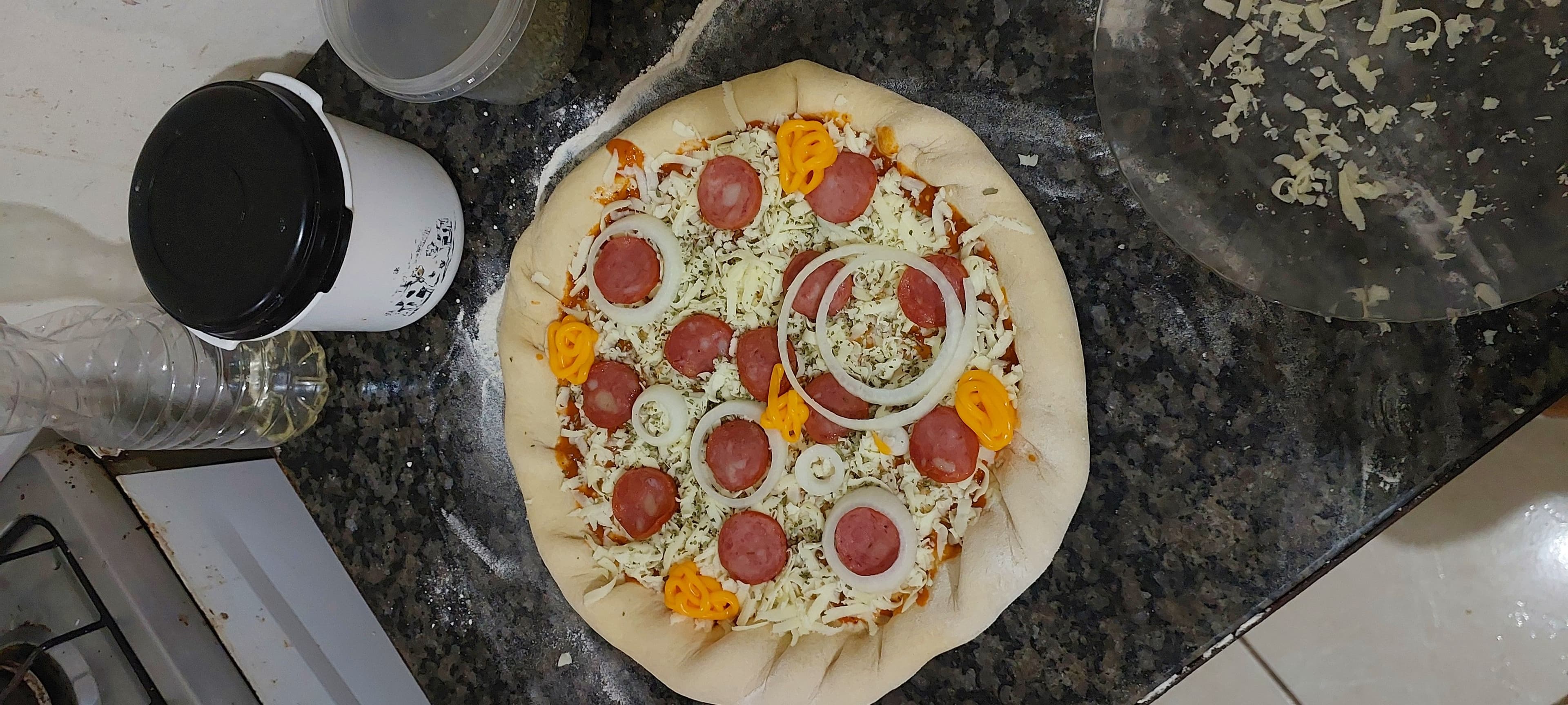 Pizzaria Caseira sem comprar novos Utensílios delivery em casa