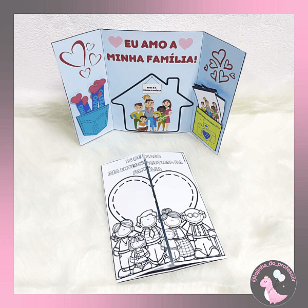 LAPBOOK - DIA DA FAMÍLIA