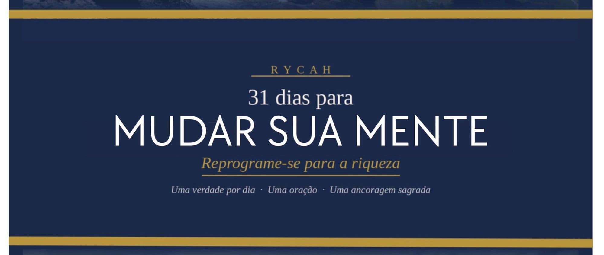31 dias para Mudar sua Mente
