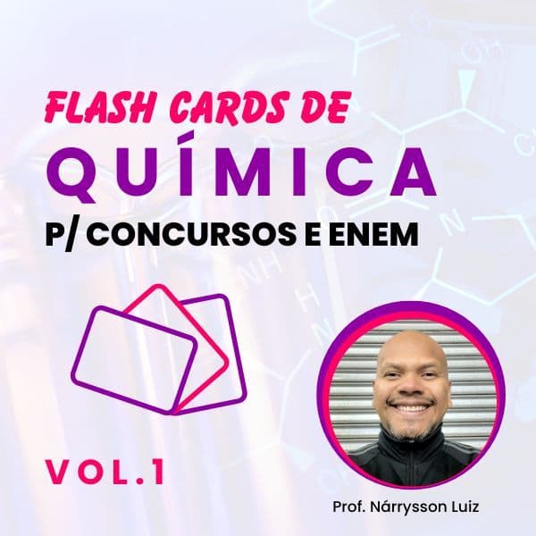 Flash Cards de Química para Enem e Concursos