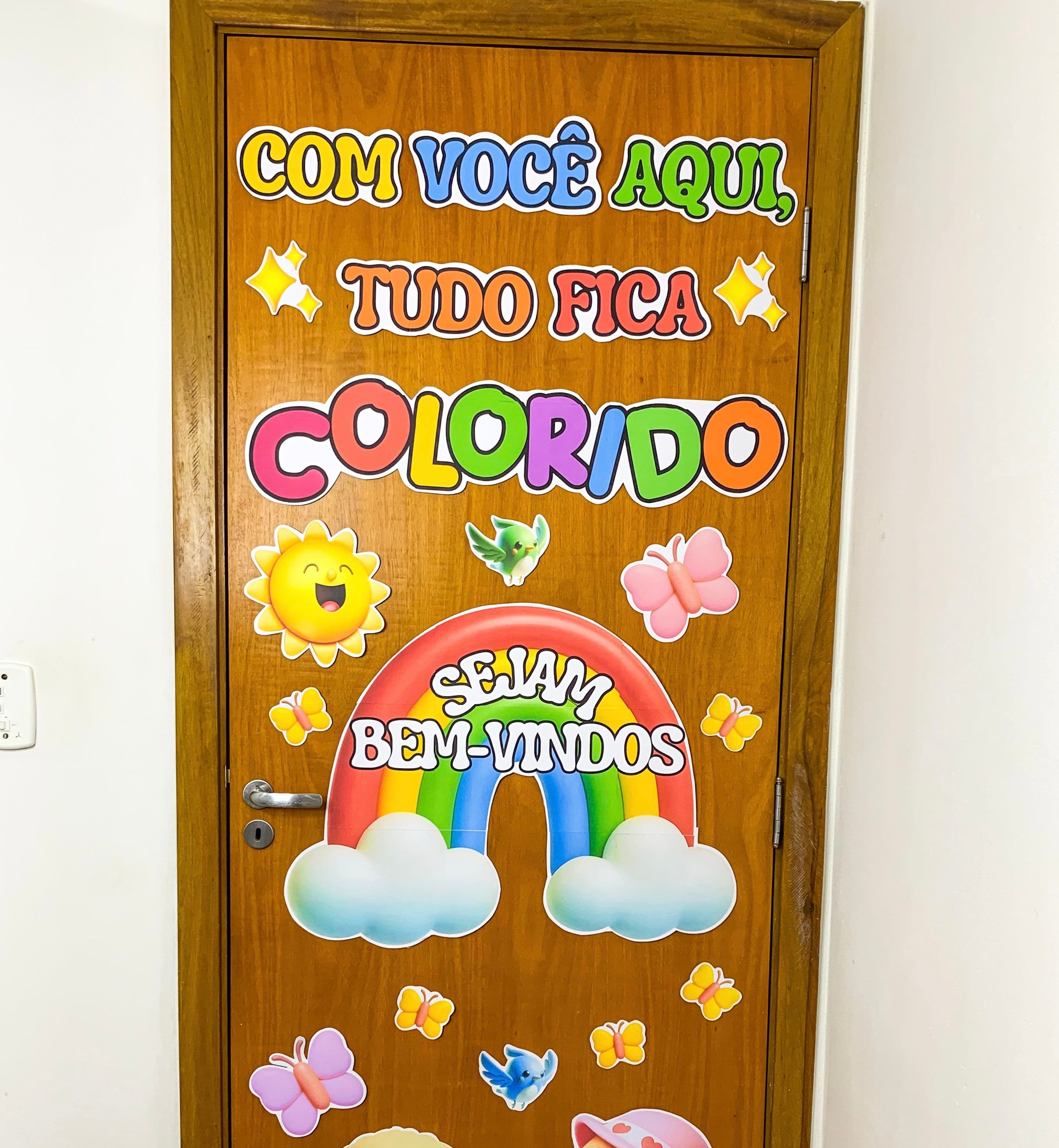 PAINEL DE PORTA VOLTA ÀS AULAS