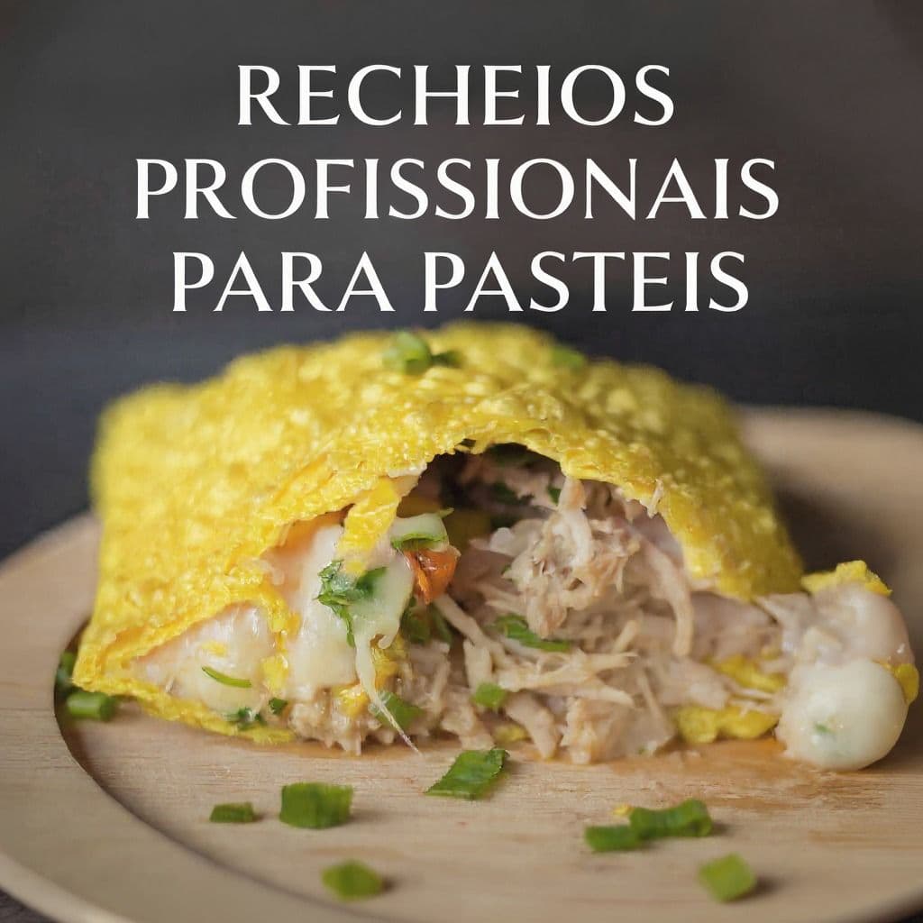 CURSO COMPLETO - RECHEIOS DE PASTÉIS PROFISSIONAIS