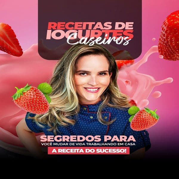 Curso de iogurte Caseiros em Video Aulas