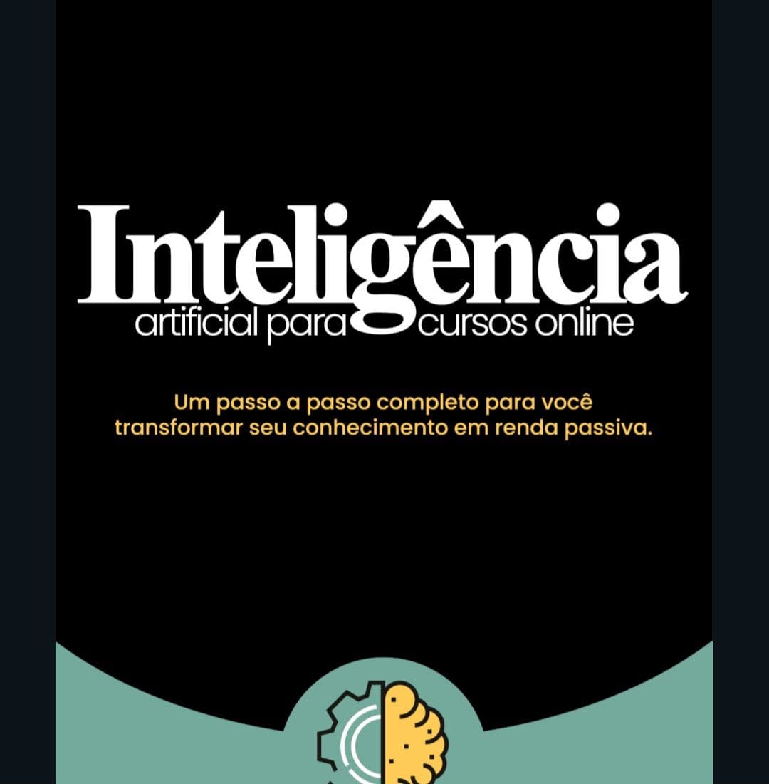 INTELIGÊNCIA ARTIFICIAL PARA CURSOS ON-LINE