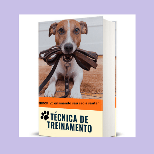 Técnica de Treinamento Canino EBOOK 2 - ensinando seu cão a sentar
