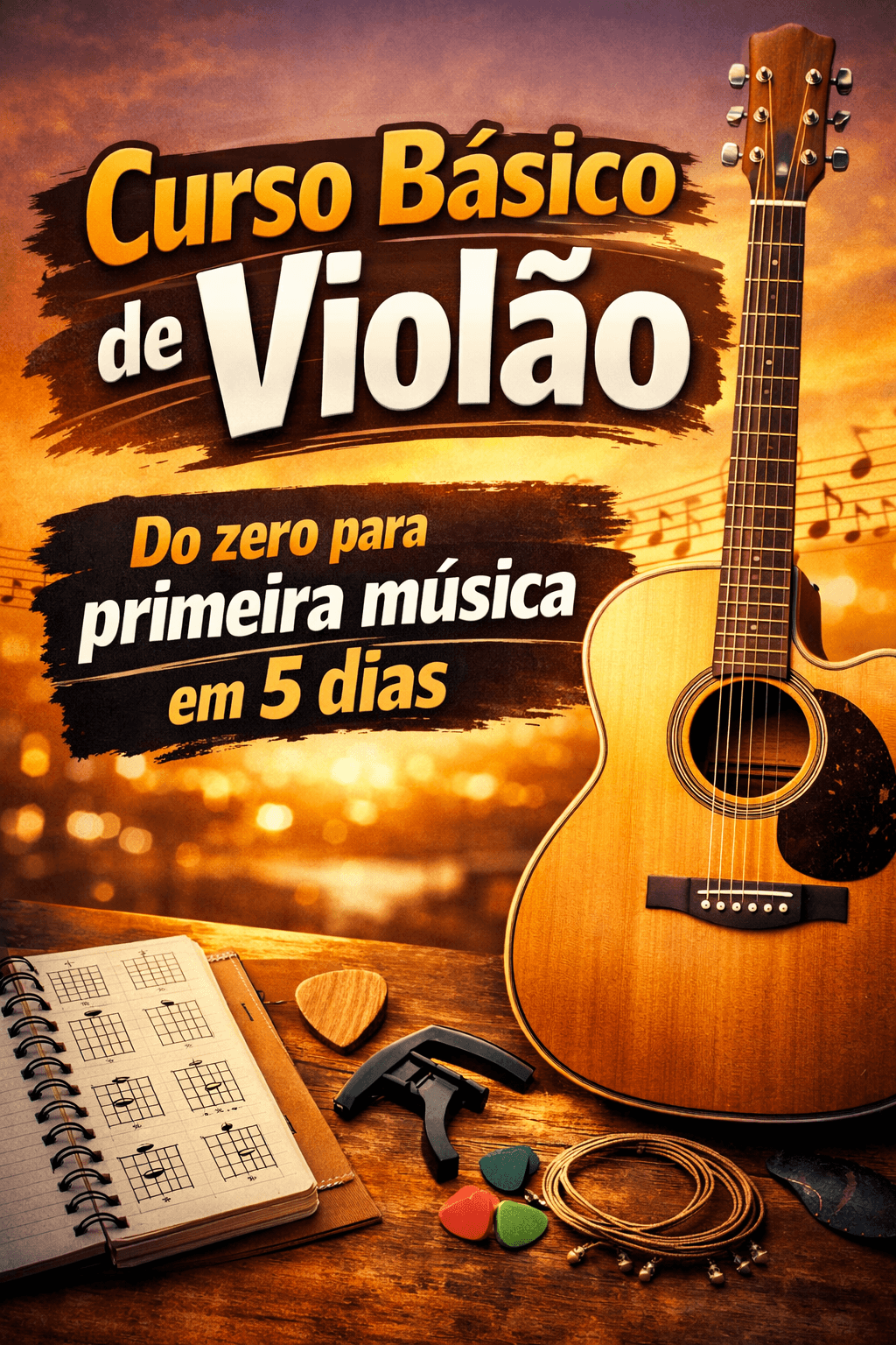 Violão do Zero: Toque sua Primeira Música em 5 Dias (1 AULA EM PDF)