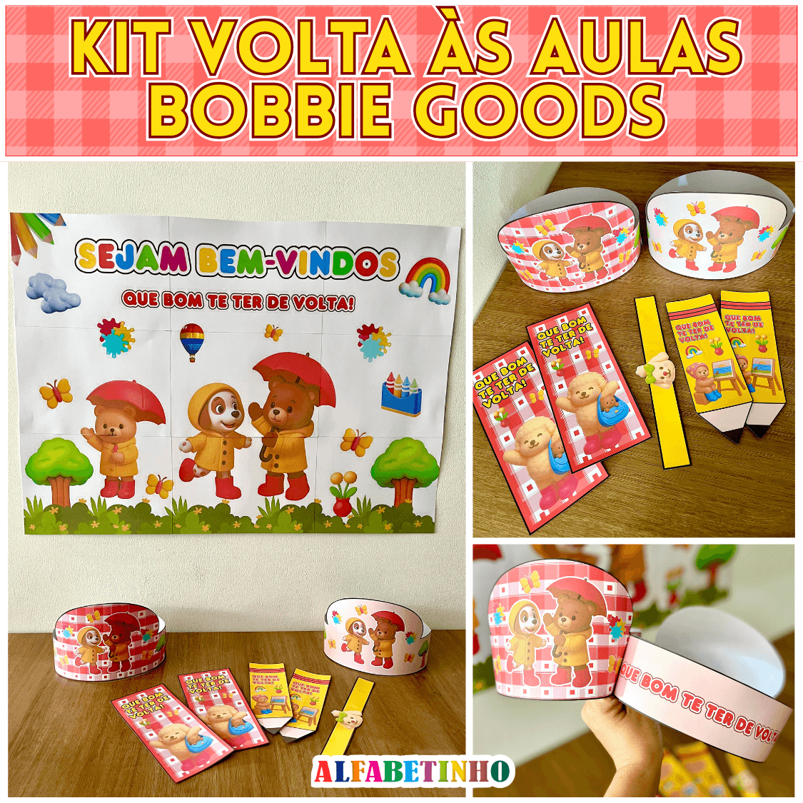 MINI KIT BOBBIE GOODS - VOLTA ÀS AULAS