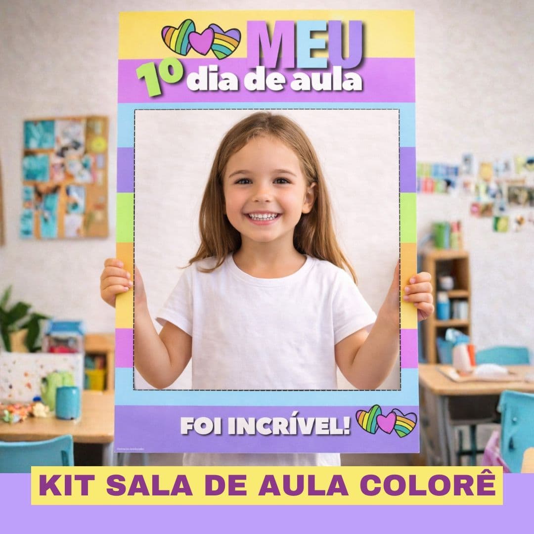 Kit Sala de Aula Colorê