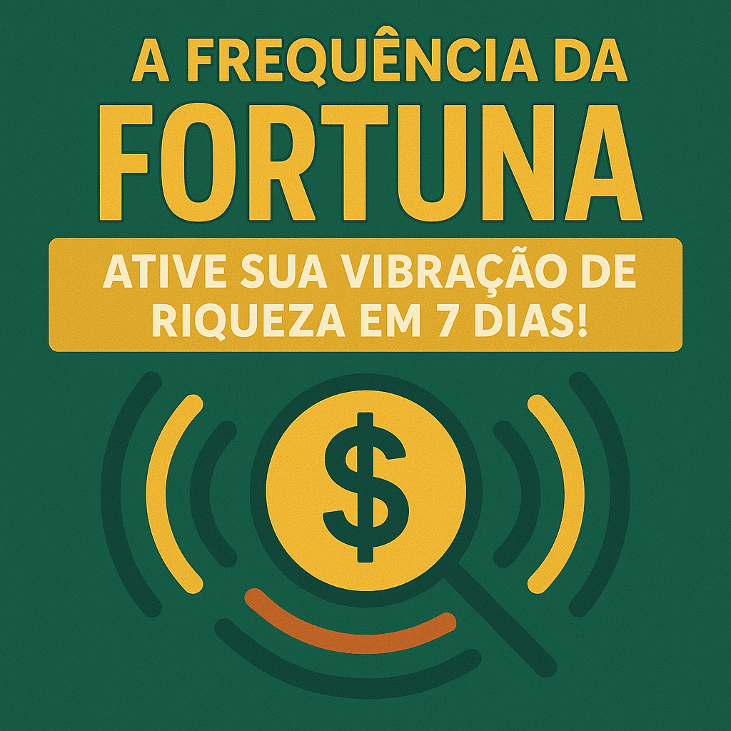 A Frequência da Fortuna: Ative Sua Vibração de Riqueza em 7 Dias!
