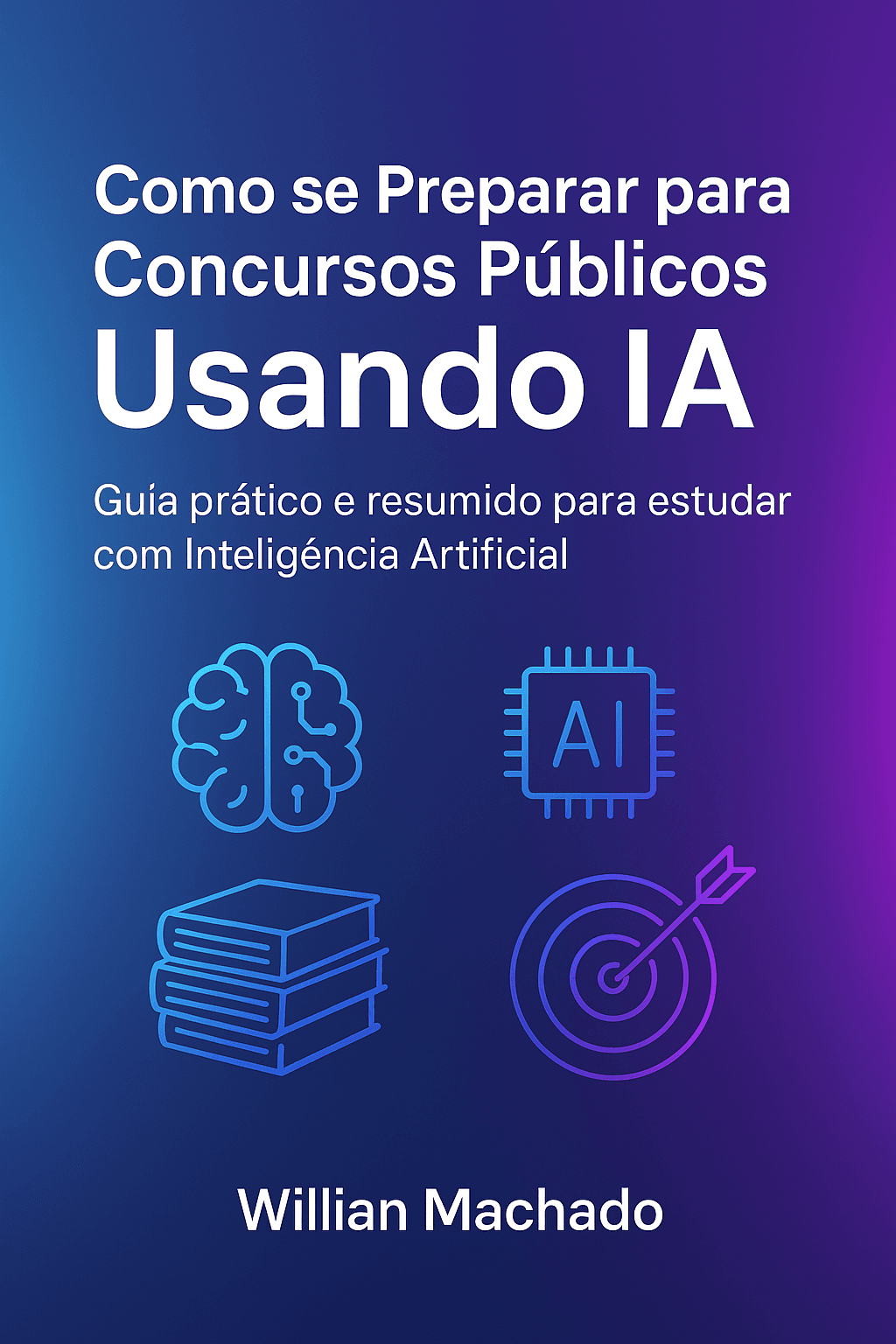 Como se preparar para qualquer concurso público usando IA: Guia prático e resumido